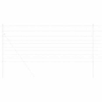 Feldzaun 1x50 m Verzinkter Stahl