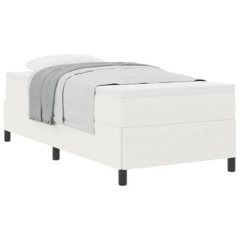 Bettgestell Creme 100x200 cm Cordstoff