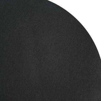 Runde Poolabdeckung Schwarz Kunststoff Ø 366 cm