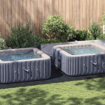 ARDEBO.de - Rechteckige Poolabdeckung Schwarz Polyethylen 500 x 250 cm