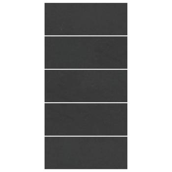 Rechteckige Poolabdeckung Schwarz Polyethylen 550 x 280 cm