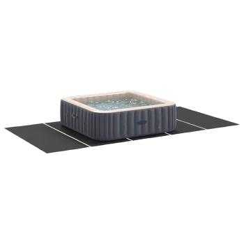 Rechteckige Poolabdeckung Schwarz Polyethylen 550 x 280 cm