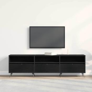 TV-Schrank Schwarz 150x30x44,5 cm Holzwerkstoff
