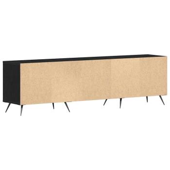 TV-Schrank Schwarz 150x30x44,5 cm Holzwerkstoff