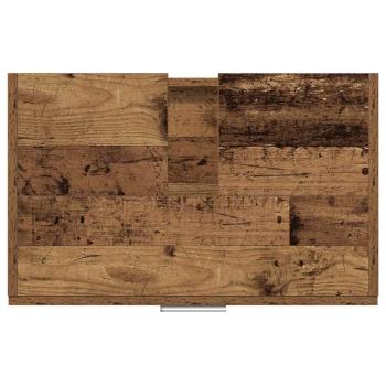 Waschbeckenunterschrank Altes Holz 59x37x59 cm Furniertes Holz