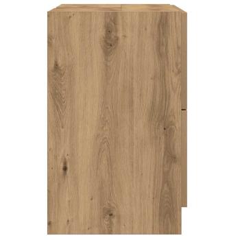 Waschbeckenunterschrank Artisan-Eiche 59x37x59 cm Holzwerkstoff