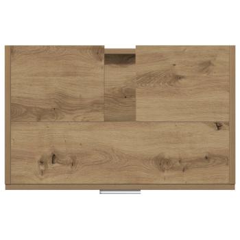 Waschbeckenunterschrank Artisan-Eiche 59x37x59 cm Holzwerkstoff