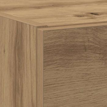Waschbeckenunterschrank Artisan-Eiche 59x37x59 cm Holzwerkstoff