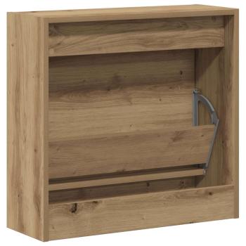 Schuhschrank Artisan Eiche 60x21x57 cm Holzwerkstoff