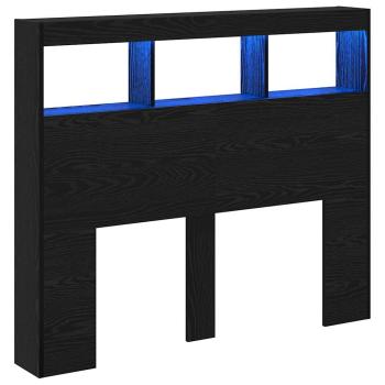 Kopfteil aus schwarzer Eiche Schwarze Eiche Holzwerkstoff