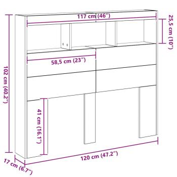 Kopfteil aus schwarzer Eiche Schwarze Eiche Holzwerkstoff