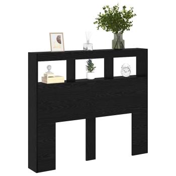 Kopfteil aus schwarzer Eiche Schwarze Eiche Holzwerkstoff