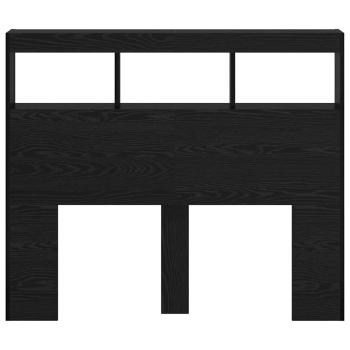 Kopfteil aus schwarzer Eiche Schwarze Eiche Holzwerkstoff