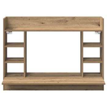 Wandmontierter Schreibtisch Artisan Oak 105x48x75 cm Brett-Schichtstoff