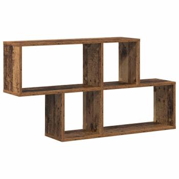 Wandregal Altholz 100x20x53 cm