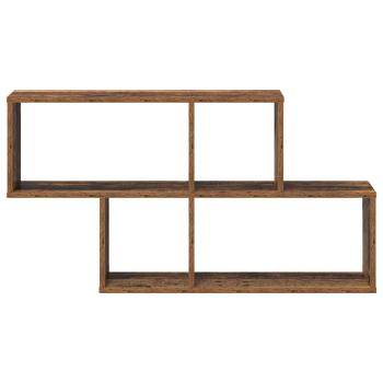 Wandregal Altholz 100x20x53 cm
