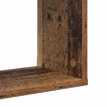Wandregal Altholz 100x20x53 cm