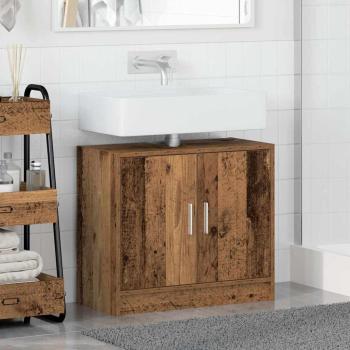 Waschbecken-Schränke Altes Holz 63x29x55 cm
