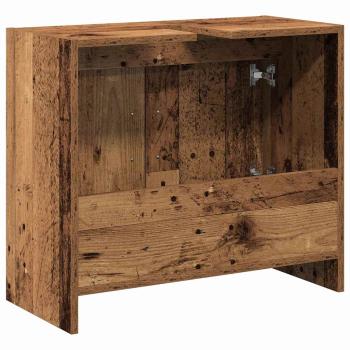 Waschbecken-Schränke Altes Holz 63x29x55 cm