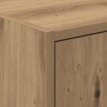 Waschbeckenschrank Artisan Eiche 90x29x55 cm Holzwerkstoff