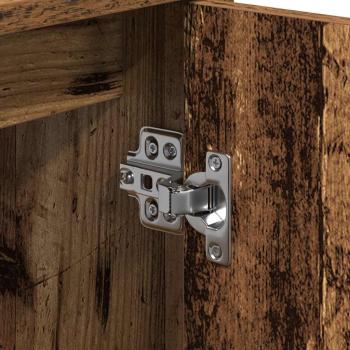 Waschtisch-Schrank Altholz 63x29x55 cm Massivholz
