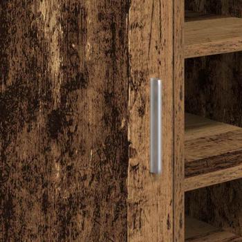Waschtisch-Schrank Altholz 63x29x55 cm Massivholz