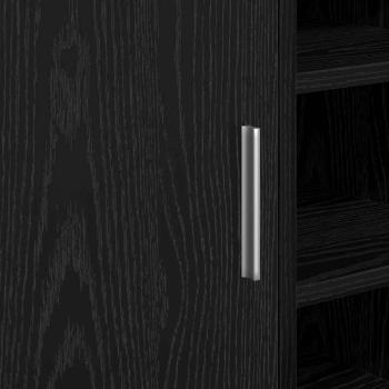 Waschbeckenunterschrank Schwarze Eiche 63x29x55 cm Holzwerkstoff
