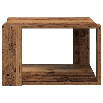 Couchtisch Altholz 51,5x51,5x30 cm Holzwerkstoff