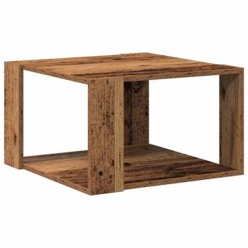 Couchtisch Altholz 51,5x51,5x30 cm Holzwerkstoff