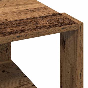 Couchtisch Altholz 51,5x51,5x30 cm Holzwerkstoff