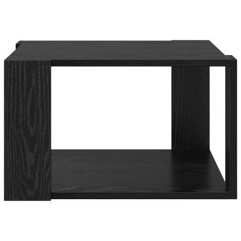 Couchtisch Schwarz Eiche 51,5x51,5x30 cm Holzwerkstoff