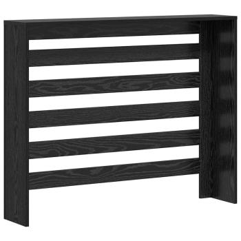 Heizkörperabdeckung Schwarze Eiche 104x20x82 cm Holzwerkstoff