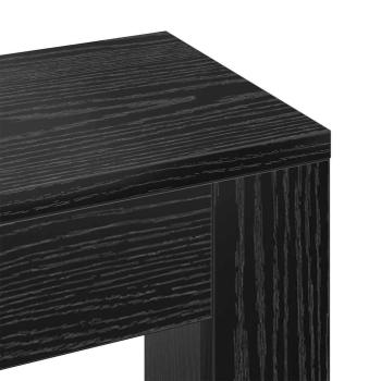 Heizkörperverkleidung Schwarze Eiche 149x20x82 cm Bearbeitetes Holz