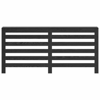 Heizkörperabdeckung Schwarze Eiche 175x20x82 cm Technisch bearbeitetes Holz