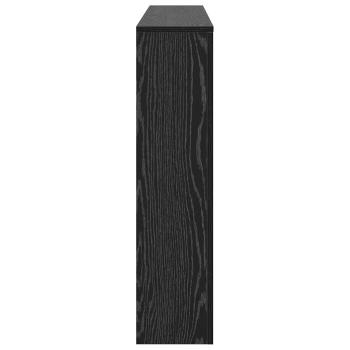 Heizkörperabdeckung Schwarze Eiche 175x20x82 cm Technisch bearbeitetes Holz
