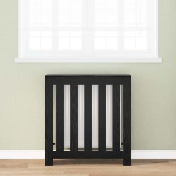 ARDEBO.de - Heizkörperabdeckung Schwarze Eiche 78x20x82 cm Holzwerkstoff