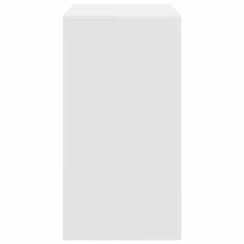 Schreibtisch Weiß Holzwerkstoff 70 x 40 x 76 cm Schlicht