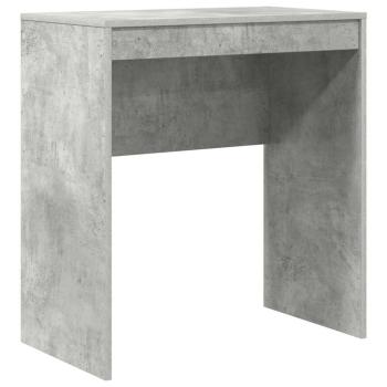Computertisch Beton Grau Spanplatte mit Beton-Look 70 x 40 x 76 cm
