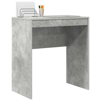 Computertisch Beton Grau Spanplatte mit Beton-Look 70 x 40 x 76 cm