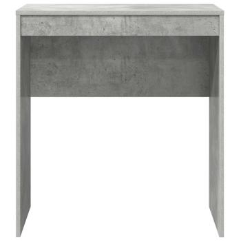 Computertisch Beton Grau Spanplatte mit Beton-Look 70 x 40 x 76 cm