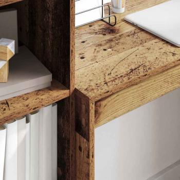 Rustikaler Schreibtisch Alter Holzfinish Holz 80 x 40 x 76 cm