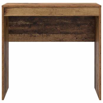 Rustikaler Schreibtisch Alter Holzfinish Holz 80 x 40 x 76 cm