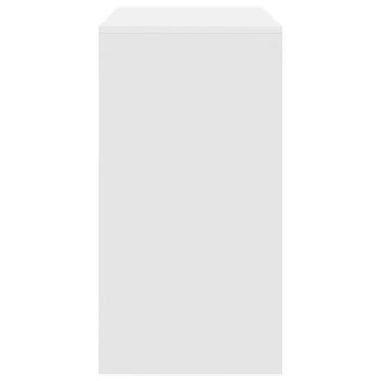 Schreibtisch Weiß Holzwerkstoff Mittel Minimalistisch