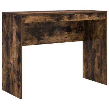 Schreibtisch Geräucherte Eiche Spanplatten 100 x 40 x 76 cm