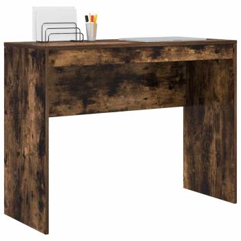 Schreibtisch Geräucherte Eiche Spanplatten 100 x 40 x 76 cm