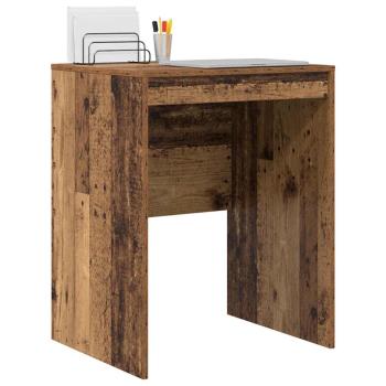 Rustikaler Schreibtisch Altes Holz Werkstoff 60 x 50 x 76 cm
