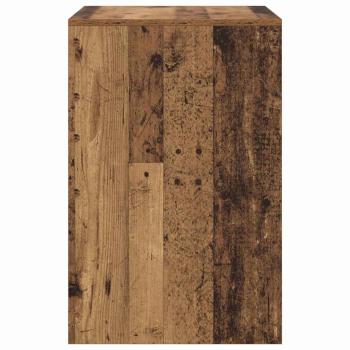 Rustikaler Schreibtisch Altes Holz Werkstoff 60 x 50 x 76 cm