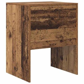 Rustikaler Schreibtisch Altes Holz Werkstoff 60 x 50 x 76 cm