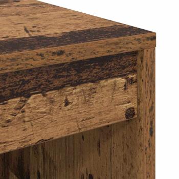 Rustikaler Schreibtisch Altes Holz Werkstoff 60 x 50 x 76 cm