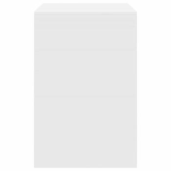 Schreibtisch Weiß 80x50x76 cm Spanplatte